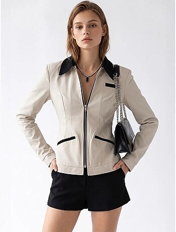 Blazer de algodón mixray
