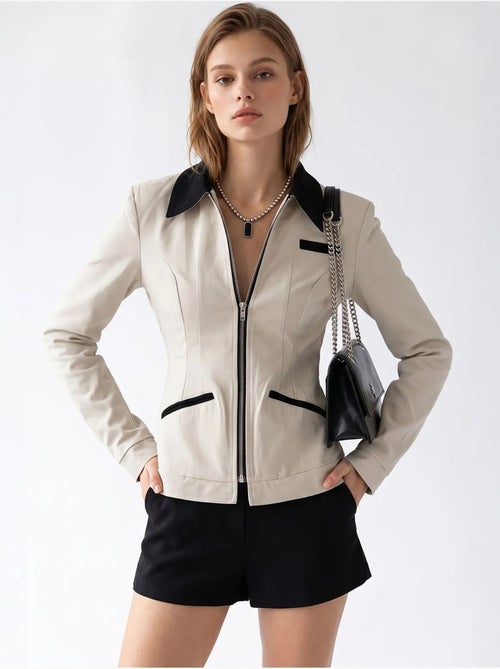 Blazer de algodón mixray - Kiabi Blazer de algodón mixray - Kiabi