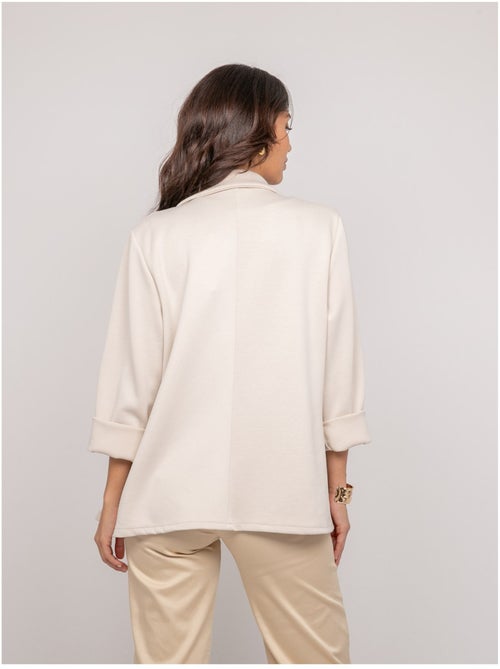 Blazer de felpa UNORA - Kiabi Blazer de felpa UNORA - Kiabi