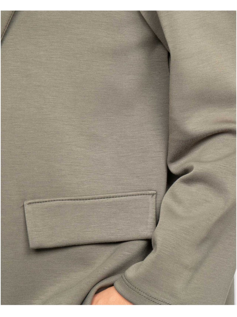 Blazer de felpa UNORA Caqui - Kiabi