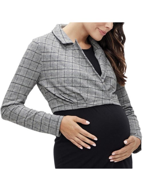 Blazer de Maternidad Mamalicious para Mujer - Kiabi Blazer de Maternidad Mamalicious para Mujer - Kiabi