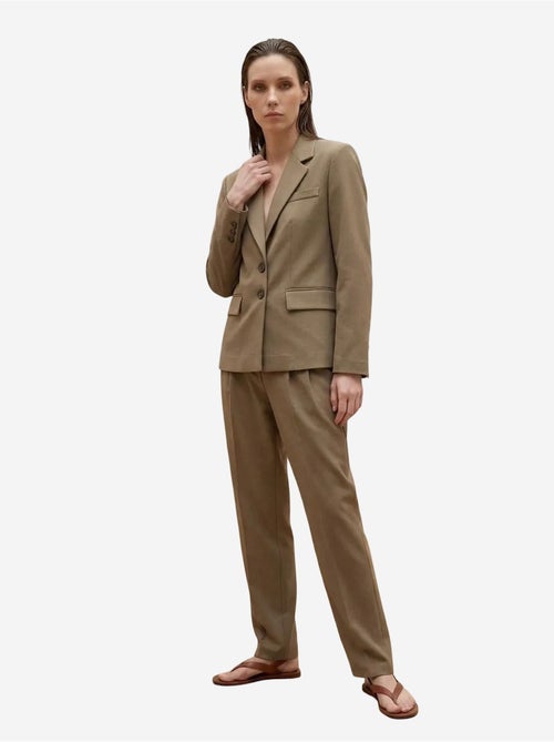 Blazer de mujer de ajuste regular my fashion - Kiabi Blazer de mujer de ajuste regular my fashion - Kiabi