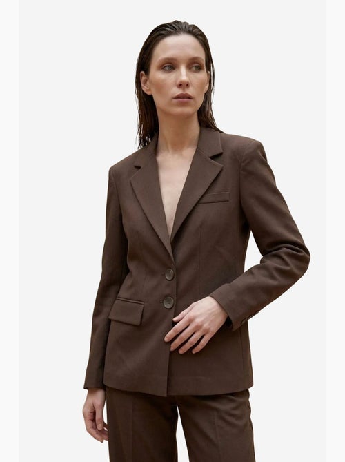 Blazer de mujer de ajuste regular my fashion - Kiabi Blazer de mujer de ajuste regular my fashion - Kiabi