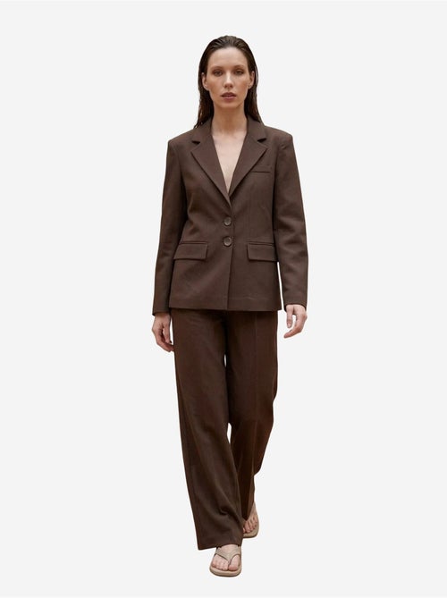 Blazer de mujer de ajuste regular my fashion - Kiabi Blazer de mujer de ajuste regular my fashion - Kiabi