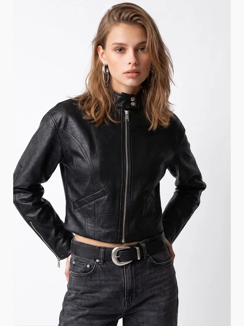 Blazer de mujer mixray Negro - Kiabi