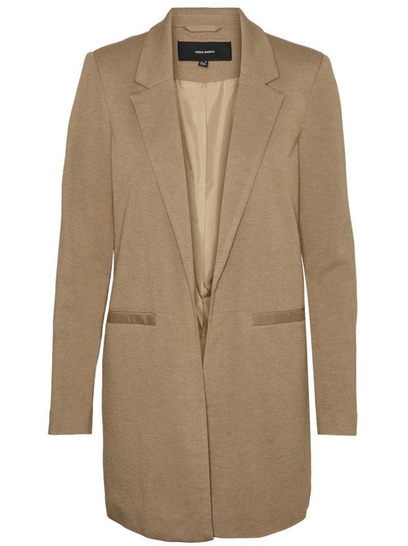 Blazer de Mujer Vero Moda Marrón capuchino - Kiabi
