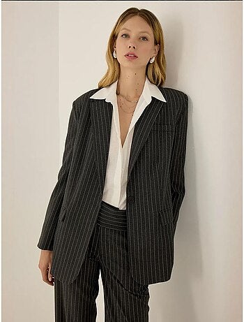 Blazer de rayas finas reece hiccup