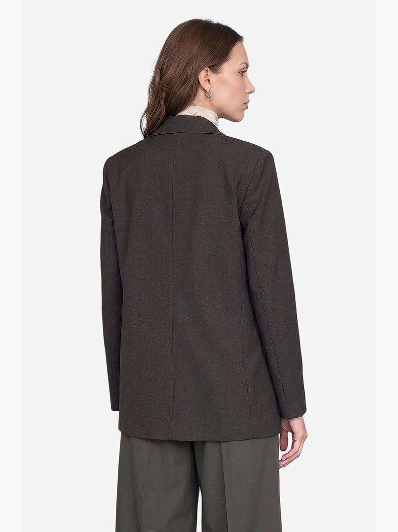 Blazer dilvin Gris negro - Kiabi