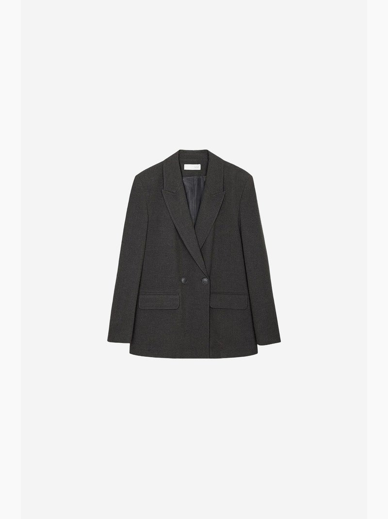 Blazer dilvin Gris negro - Kiabi