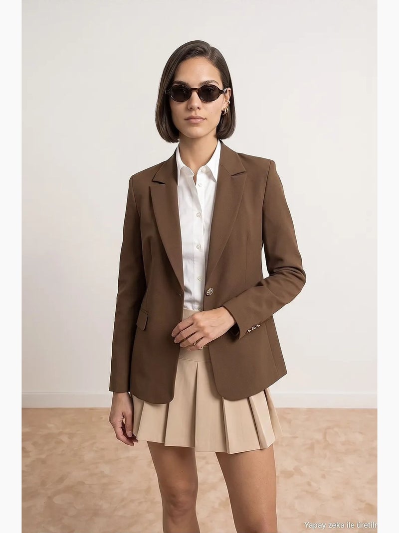 Blazer dilvin Marrón - Kiabi