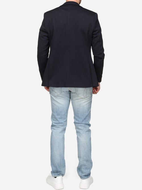 Blazer informal con cuello de sastre - Silverstone - Kiabi