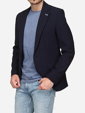 Blazer informal con cuello de sastre - Silverstone