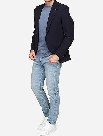 Blazer informal con cuello de sastre - Silverstone