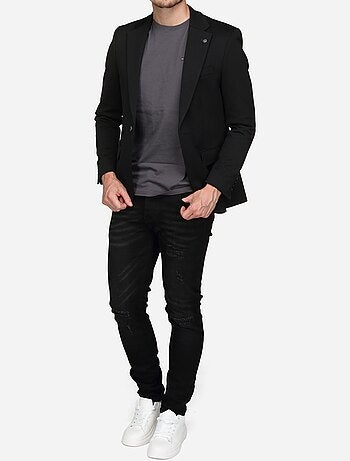 Blazer informal con cuello de sastre - Silverstone