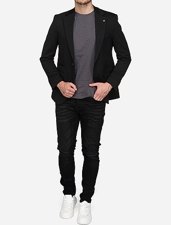 Blazer informal con cuello de sastre - Silverstone