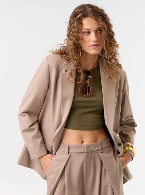Blazer largo - Kiabi Blazer largo - Kiabi