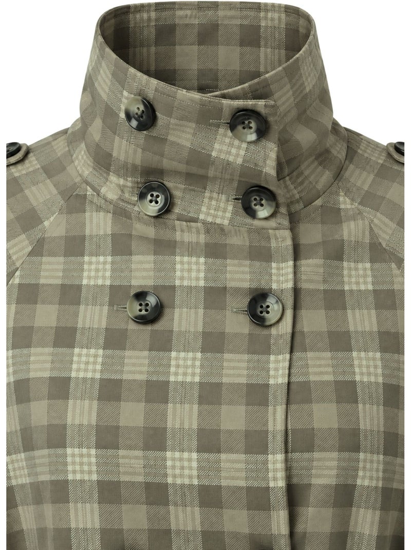 Blazer mujer entallado mixray Caqui - Kiabi