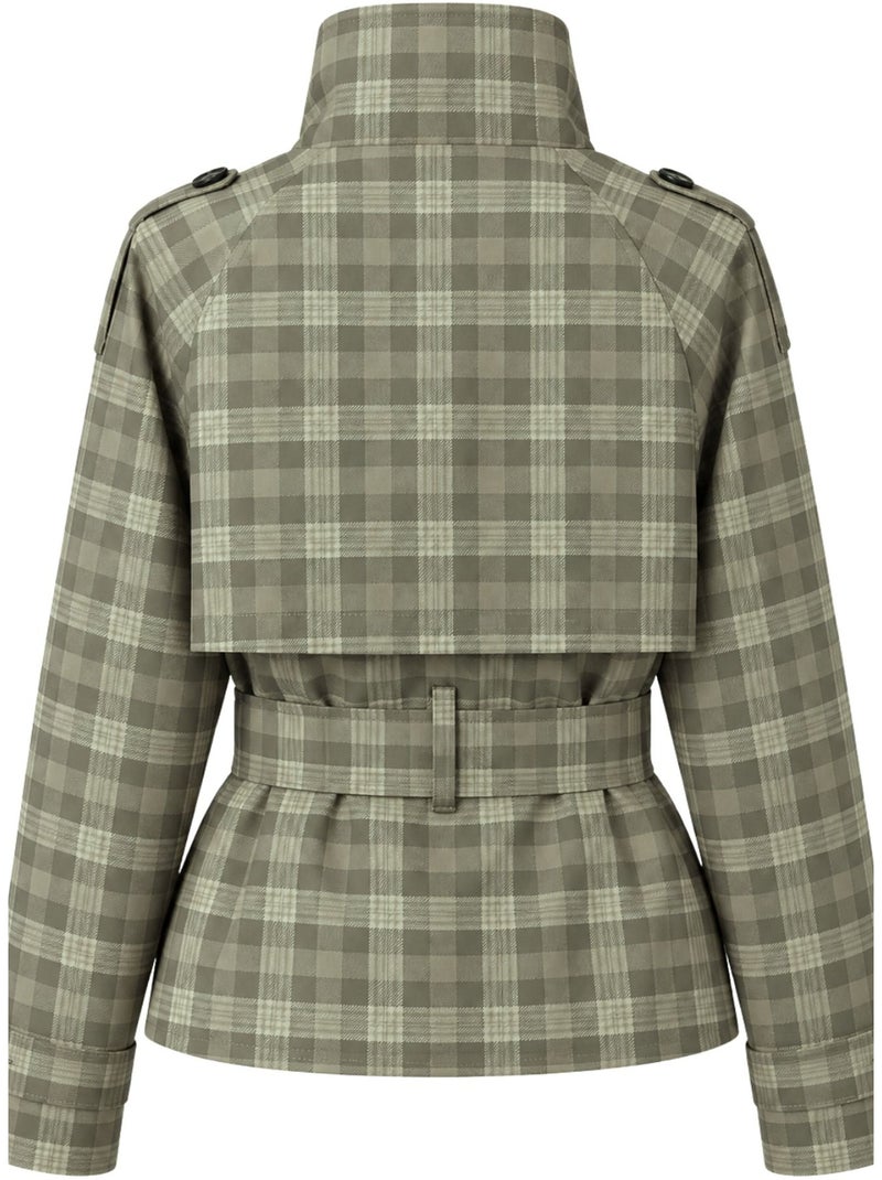 Blazer mujer entallado mixray Caqui - Kiabi