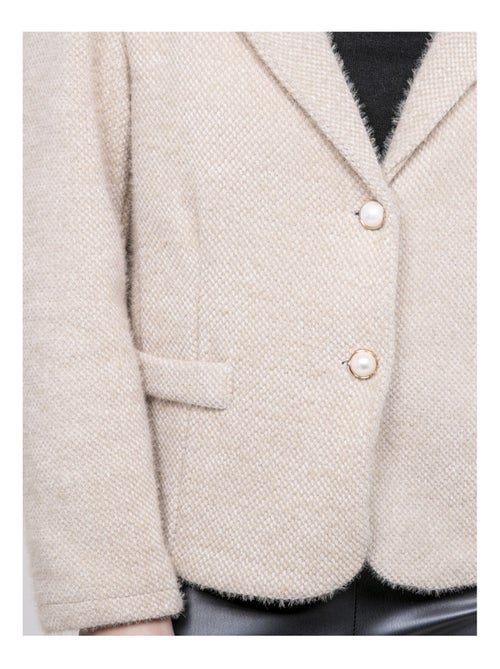Blazer texturizado URTA - Kiabi Blazer texturizado URTA - Kiabi