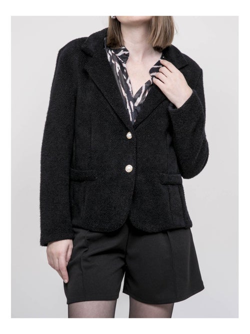 Blazer texturizado URTA - Kiabi Blazer texturizado URTA - Kiabi