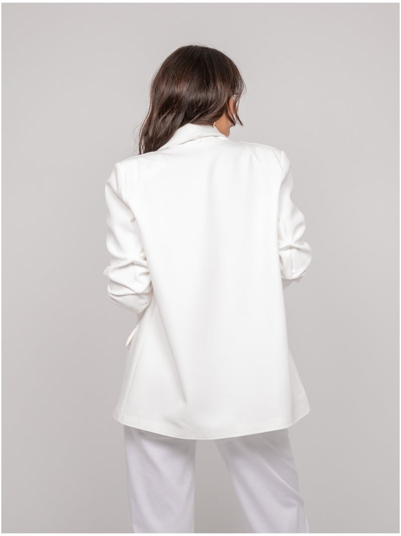 Blazer USTENA Blanco - Kiabi
