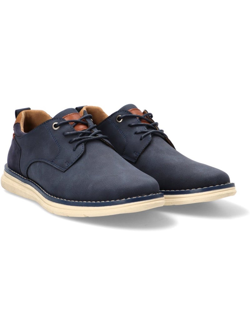 Bluchers Diario Hombre Suela Plana - Etika Azul - Kiabi