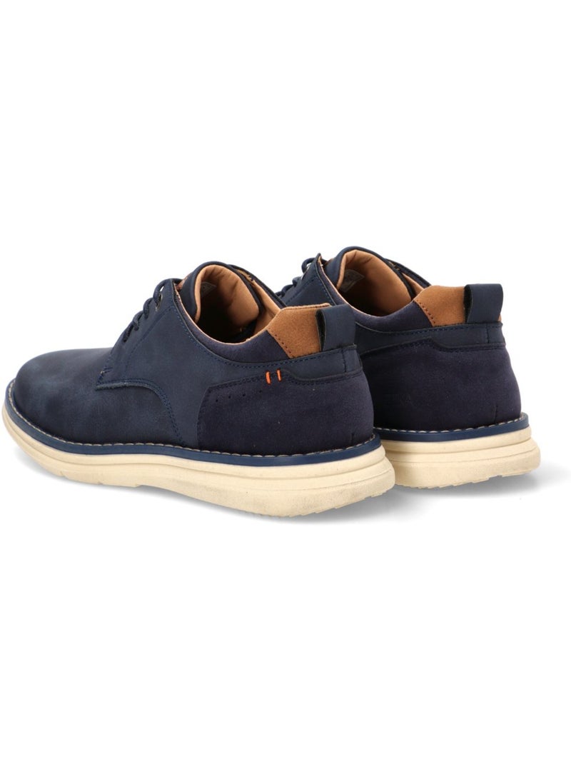 Bluchers Diario Hombre Suela Plana - Etika Azul - Kiabi