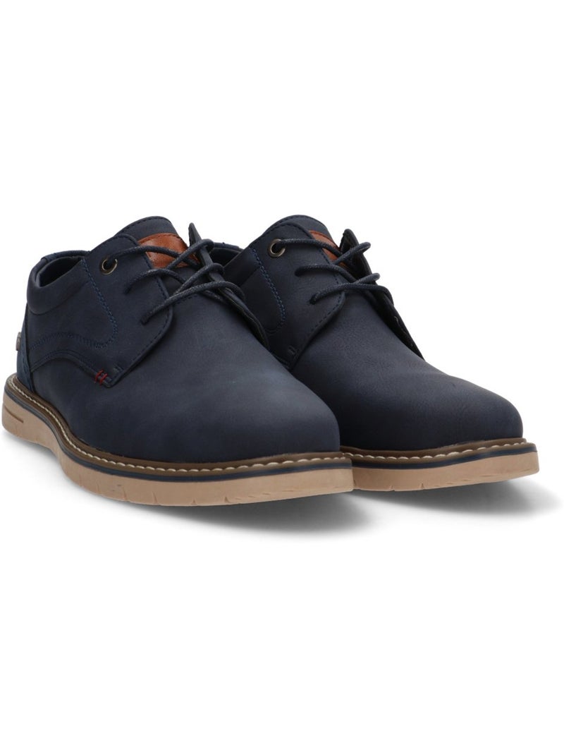 Bluchers Diario Hombre Suela Plana - Etika Azul - Kiabi