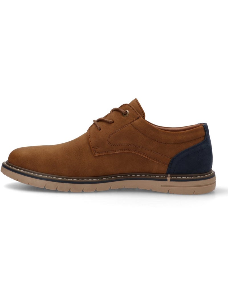 Bluchers Diario Hombre Suela Plana - Etika Camel - Kiabi