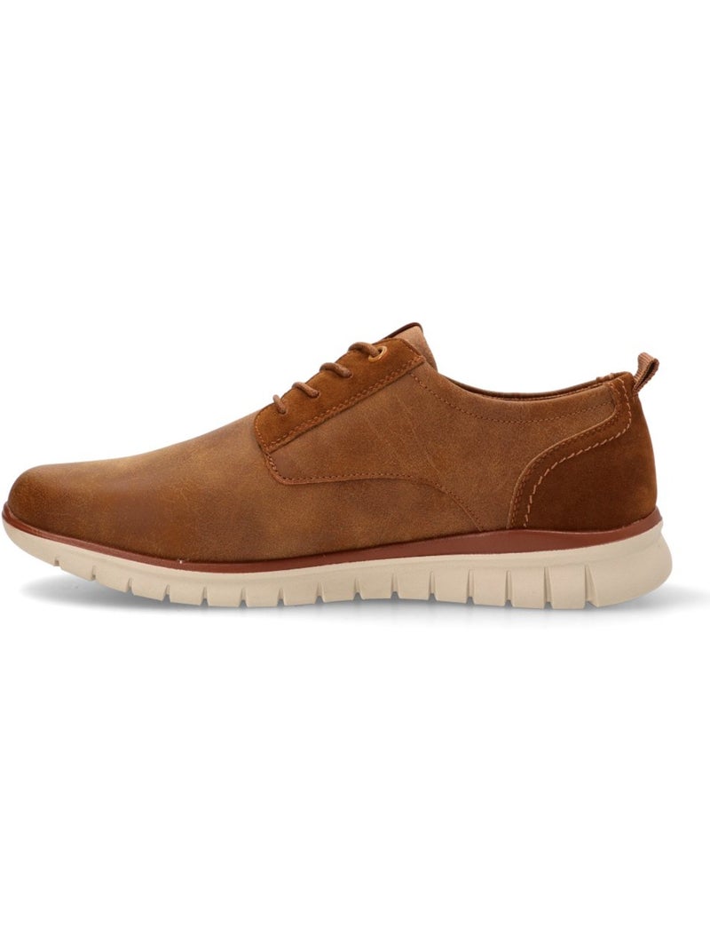 Bluchers Diario Hombre Suela Plana - Etika Camel - Kiabi