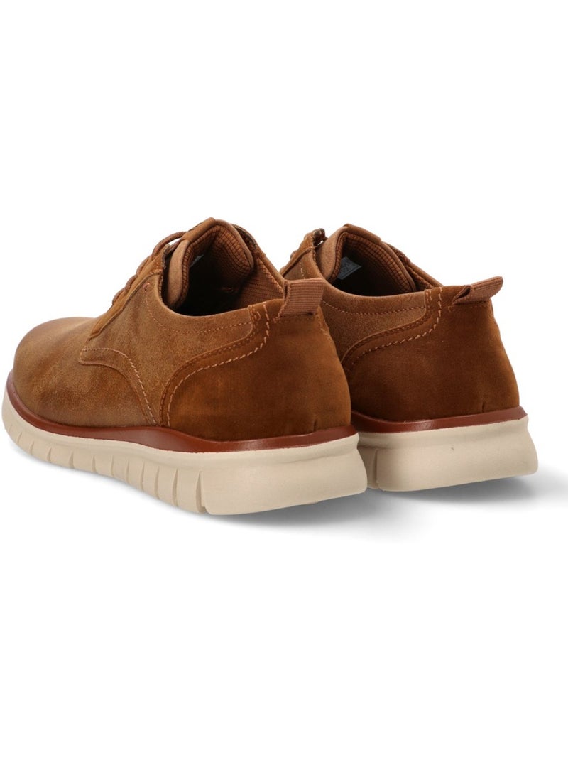 Bluchers Diario Hombre Suela Plana - Etika Camel - Kiabi