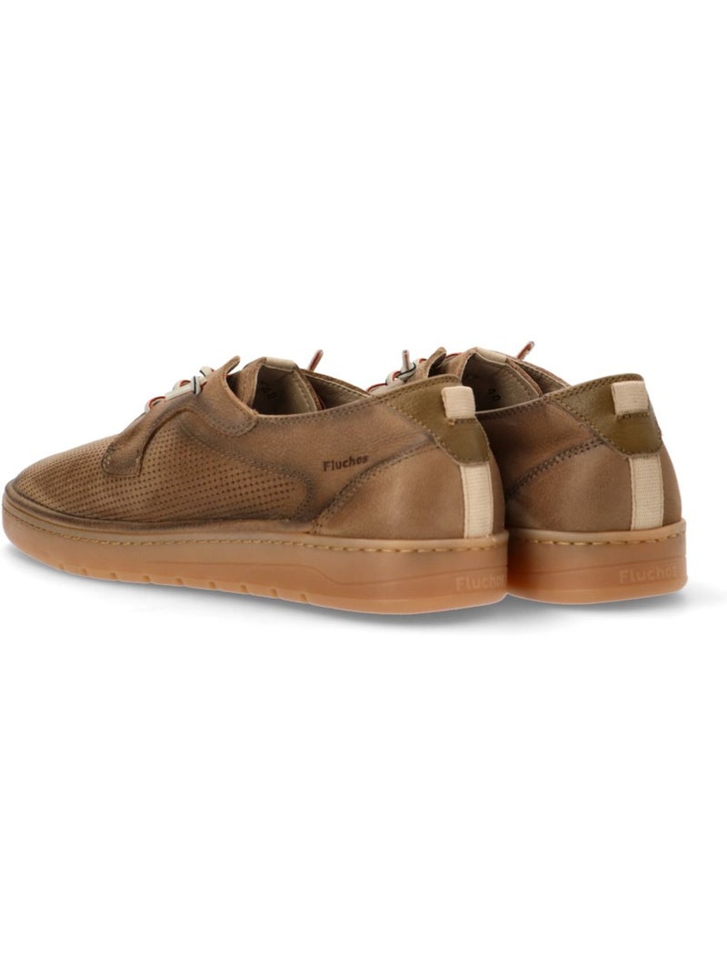 Bluchers Diario Hombre Suela Plana - Fluchos Taupe - Kiabi