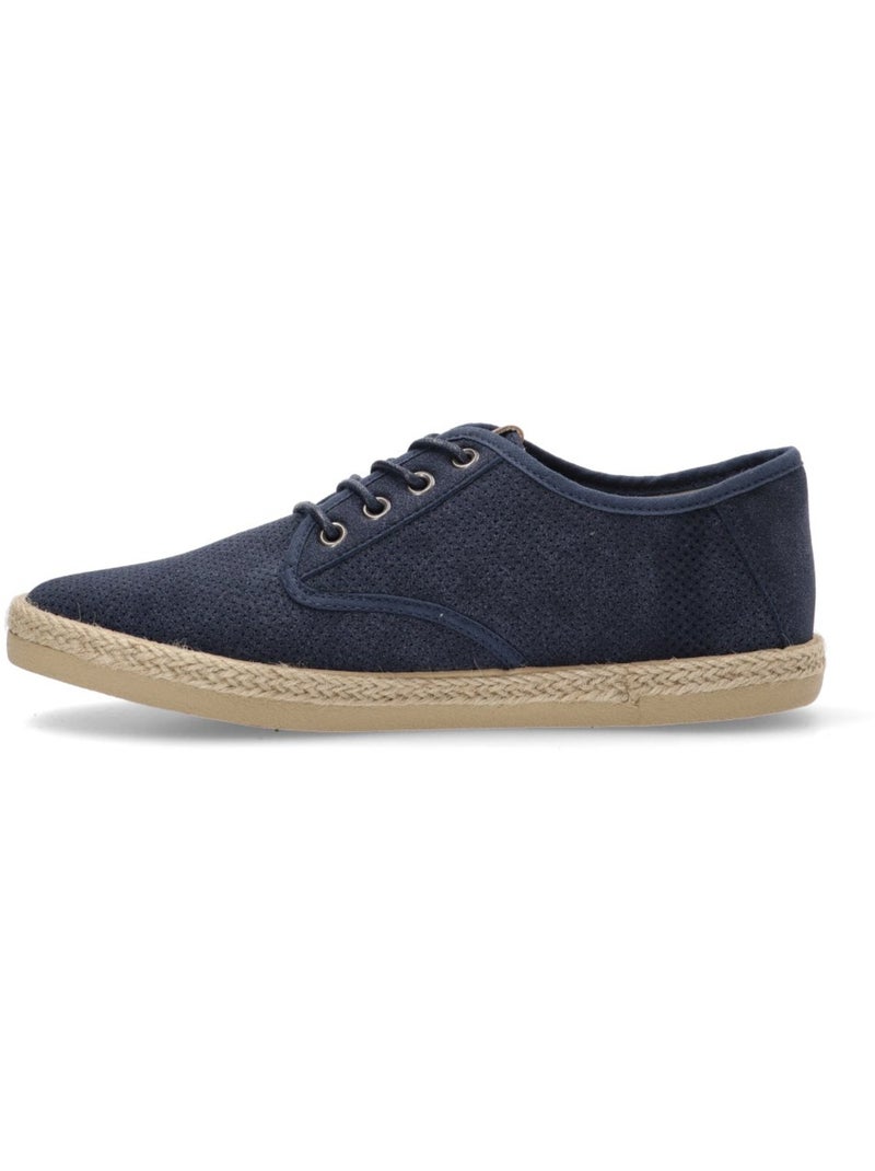 Bluchers Diario Hombre Suela Plana - Mustang Azul marino - Kiabi