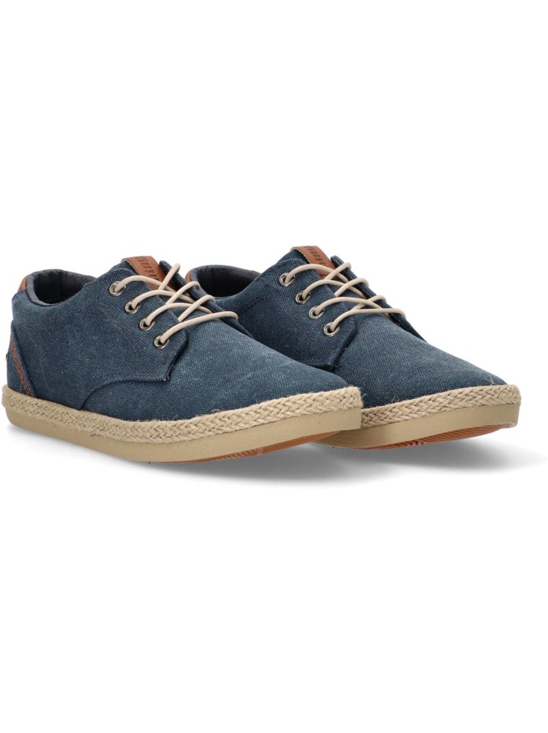 Bluchers Diario Hombre Suela Plana - Mustang Azul marino - Kiabi
