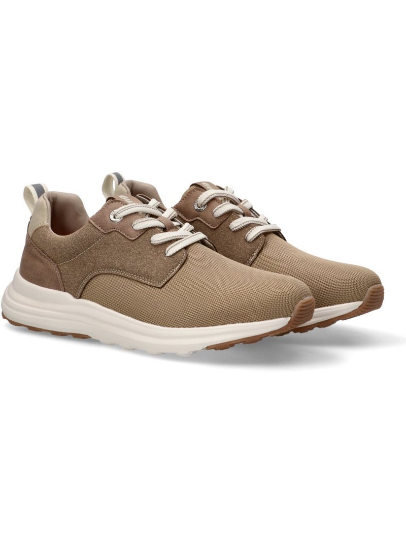 Bluchers Diario Hombre Suela Plana - Mustang Taupe - Kiabi