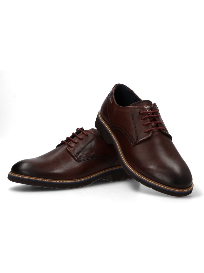 Bluchers diario hombre suela plana - pikolinos Marrón - Kiabi