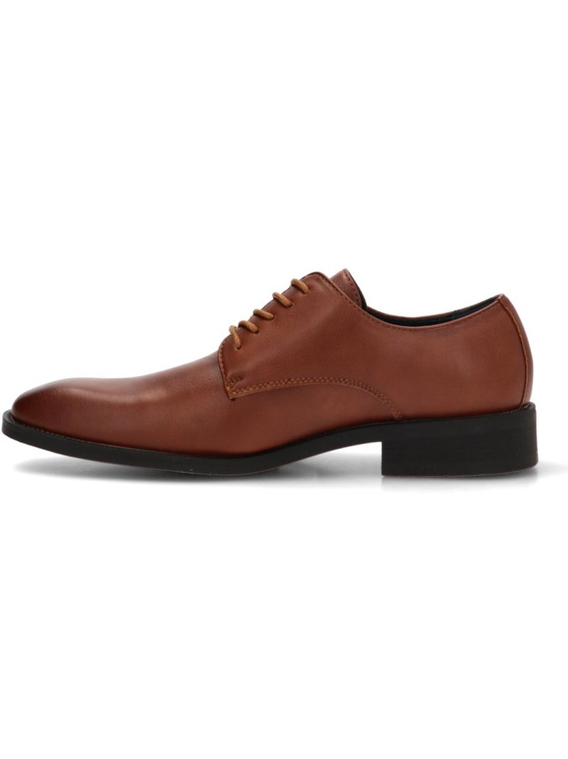 Bluchers vestir hombre suela plana - luna collection Marrón claro - Kiabi
