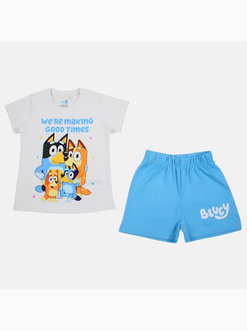 Bluey - Conjunto niña Azul - Kiabi