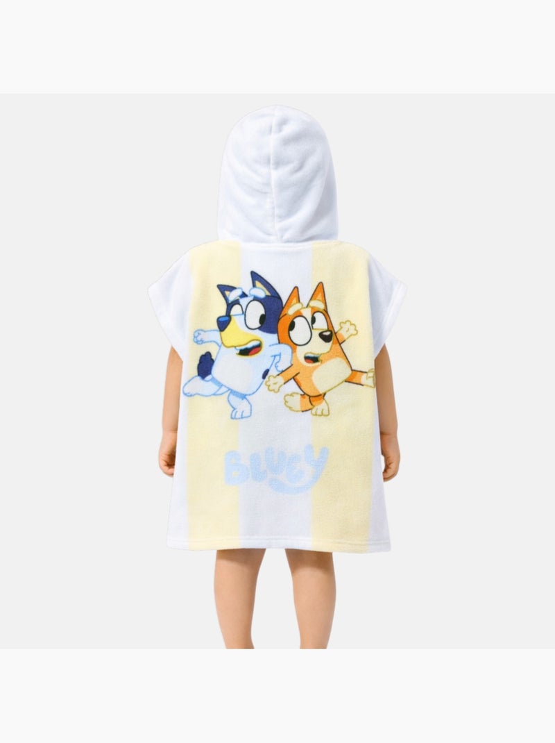 Bluey - Poncho de baño niño Azul - Kiabi