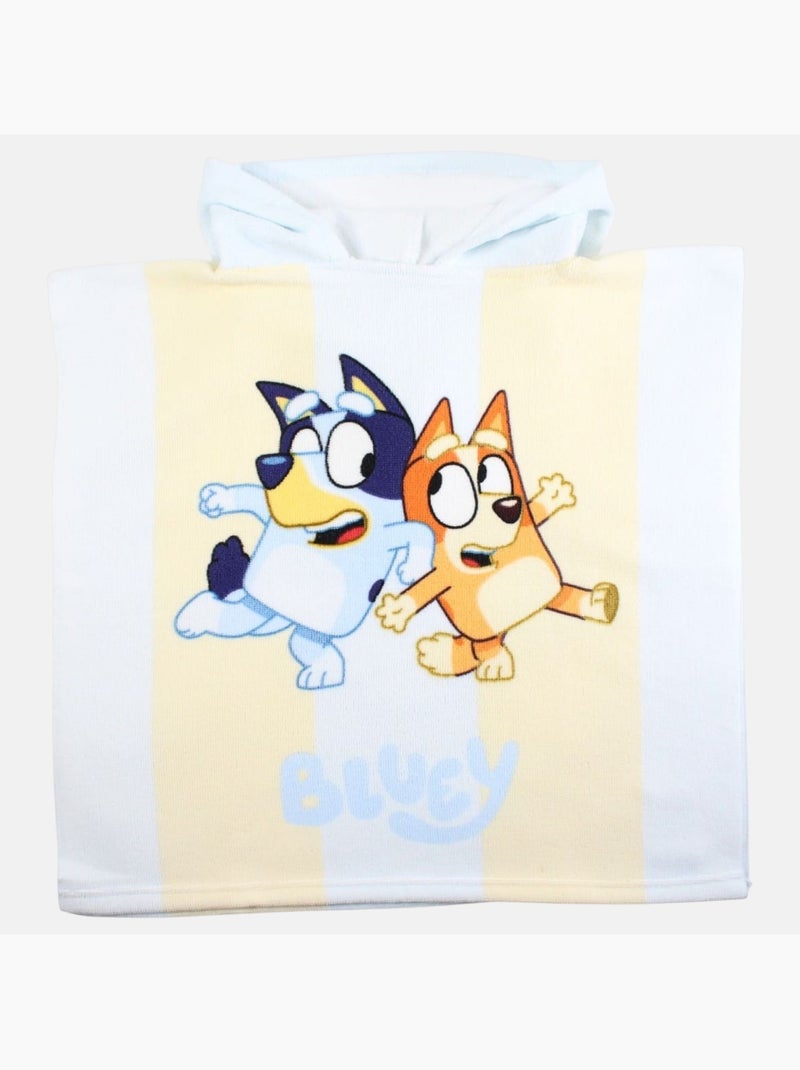 Bluey - Poncho de baño niño Azul - Kiabi