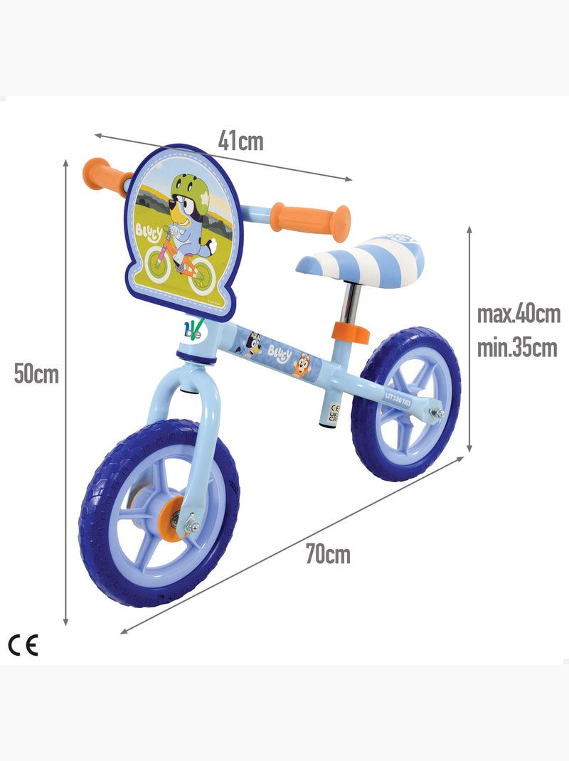 Bluey bicicleta sin pedales regulable en altura máx. 20 kg N/D - Kiabi