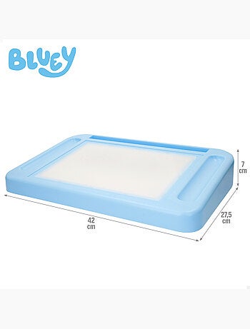 Bluey mesa de dibujo con luz y accesorios + 3 años