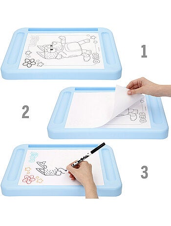 Bluey mesa de dibujo con luz y accesorios + 3 años