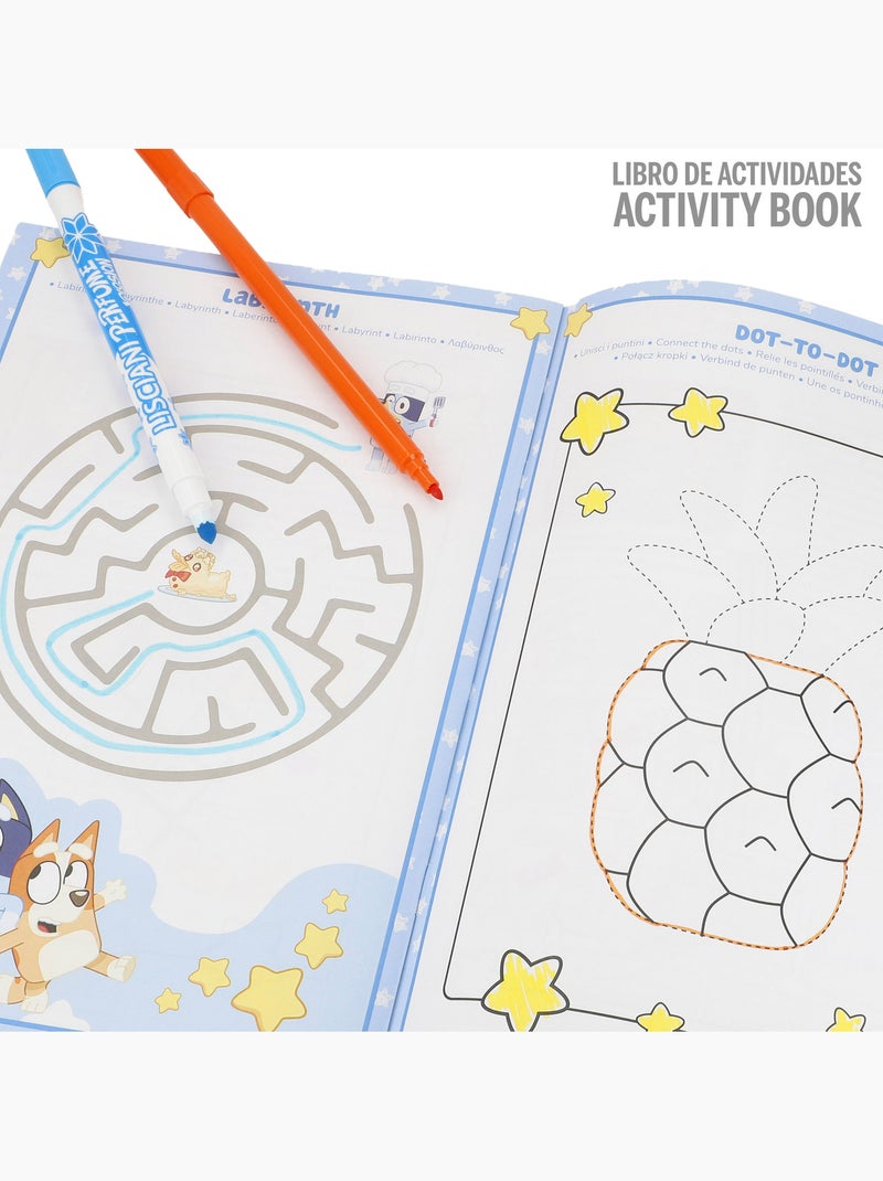 Bluey mesa de dibujo con luz y accesorios + 3 años N/D - Kiabi