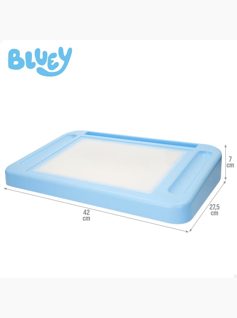 Bluey mesa de dibujo con luz y accesorios + 3 años N/D - Kiabi