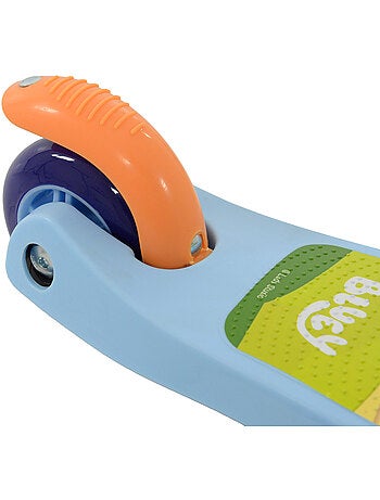 Bluey patinete 3 ruedas 55x23x68 cm máx. 20 kg con luces y freno