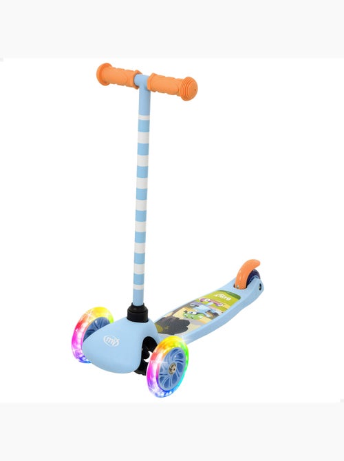 Bluey patinete 3 ruedas 55x23x68 cm máx. 20 kg con luces y freno - Kiabi
