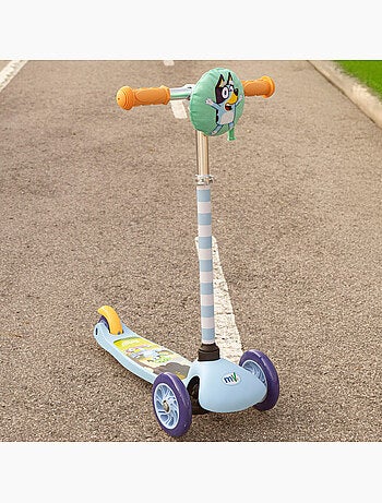 Bluey patinete infantil 3 ruedas con bolsa delantera