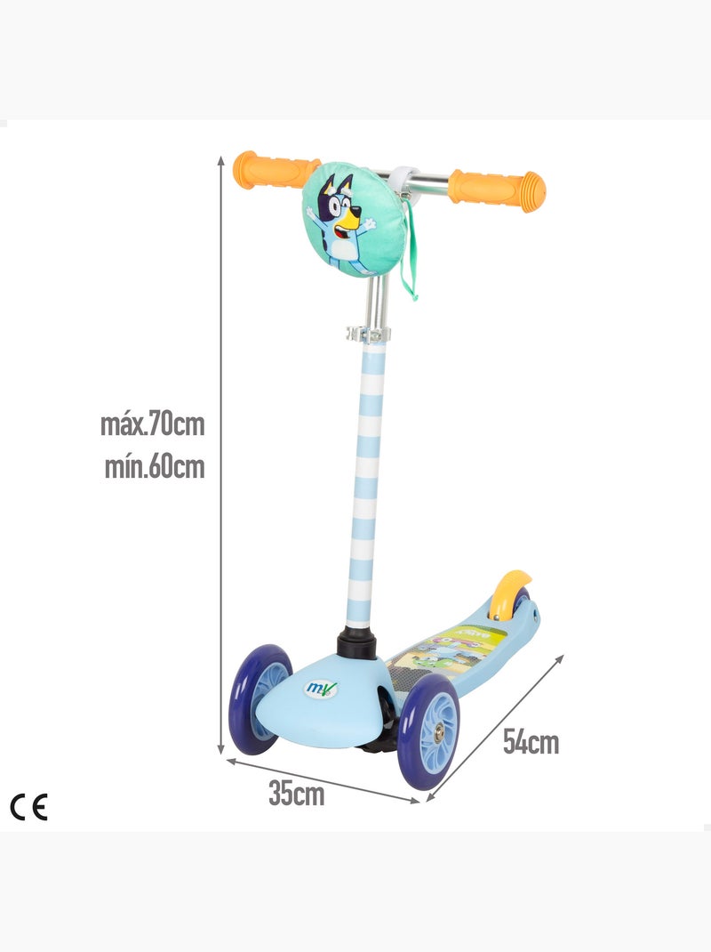 Bluey patinete infantil 3 ruedas con bolsa delantera N/D - Kiabi