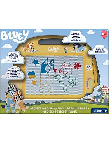 Bluey Tablero de dibujo magn?tico multicolor con accesorios Formato A5